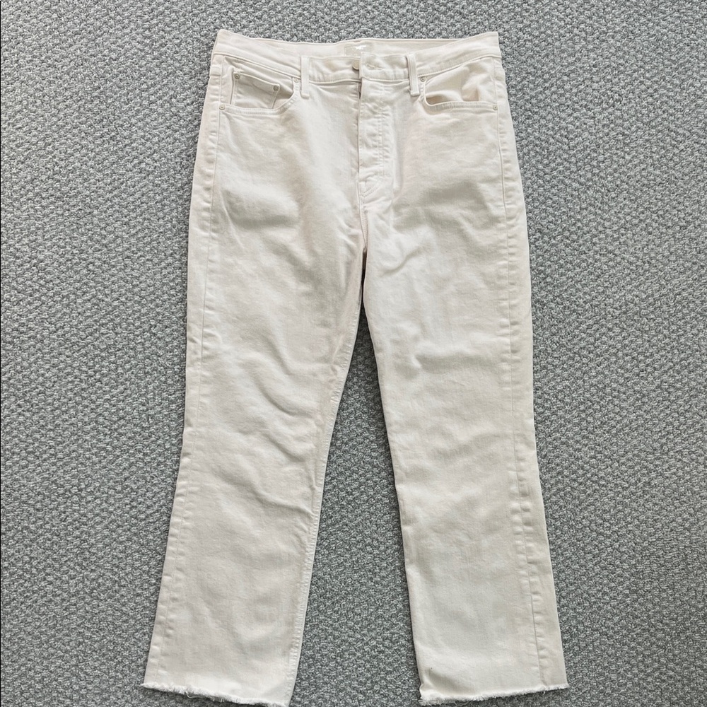MOTHER Cream Women Jeans